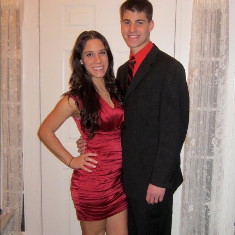 Red dress